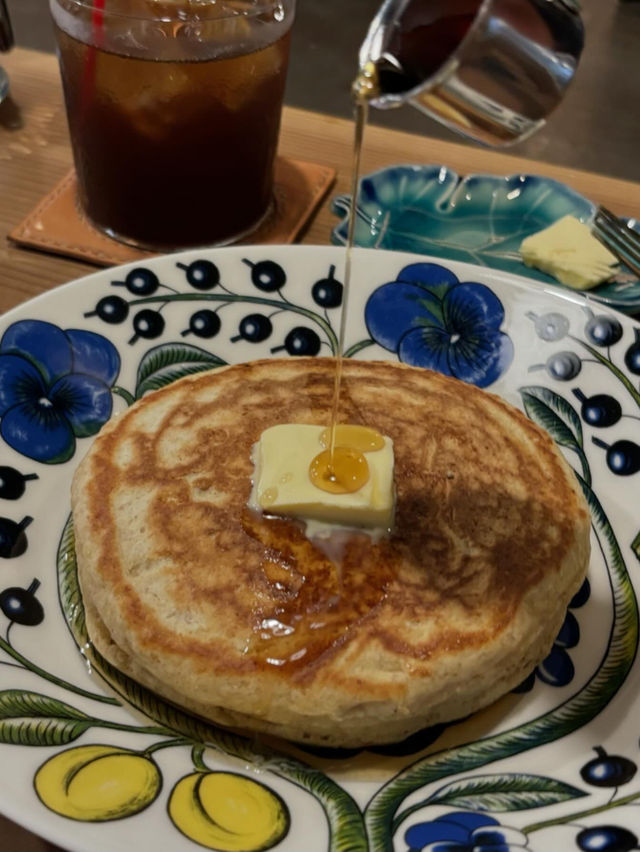 【福岡カフェ】美味しいシンプルなパンケーキ