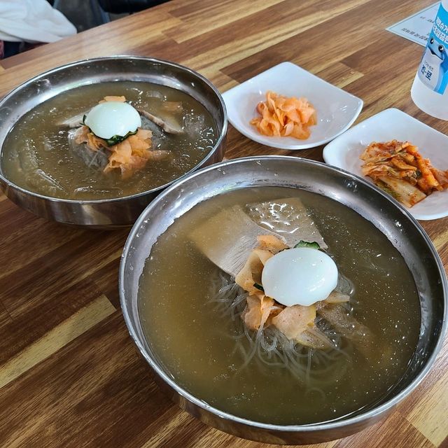 제주 협재 맛집)전철우고향냉면 - 제주 협재해수욕장 냉면 맛집