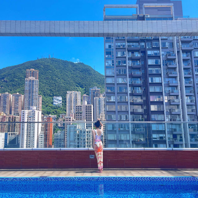 홍콩여행 최적의 입지 & 여름 나라의 수영장🏖️