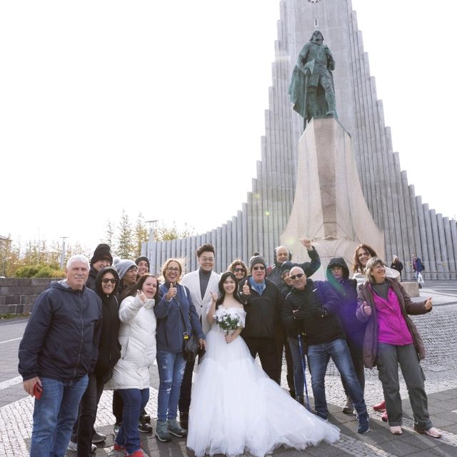 A Fairytale 'Yes' at Hallgrímskirkja: A Love Story Set in Reykjavik, Iceland
