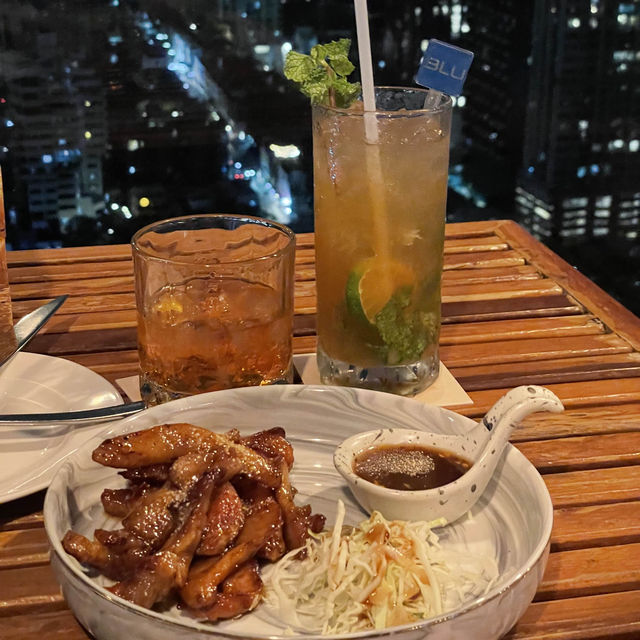 방콕의 야경과 이국적인 분위기를 즐길 수 있는 브루스키 루프탑바🍹