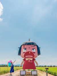 毎年恒例の大かかし🌾今年は『チコちゃん』
