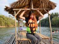 ที่พักริมแม่น้ำล่องแพเปียกชมธรรมชาติ กาญจนบุรี