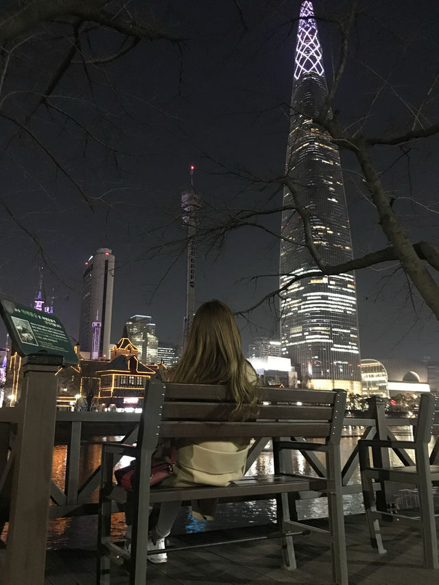 서울 야경 맛집 롯데타워와 롯데월드성🏰
