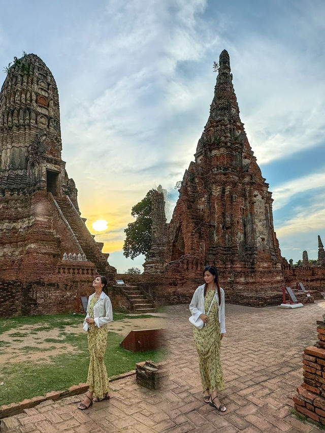 Weekend Escape to Wat Chaiwatthanaram: A Cultural Retreat Just an Hour from Bangkok