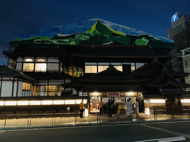 道後温泉　日本三古湯！！