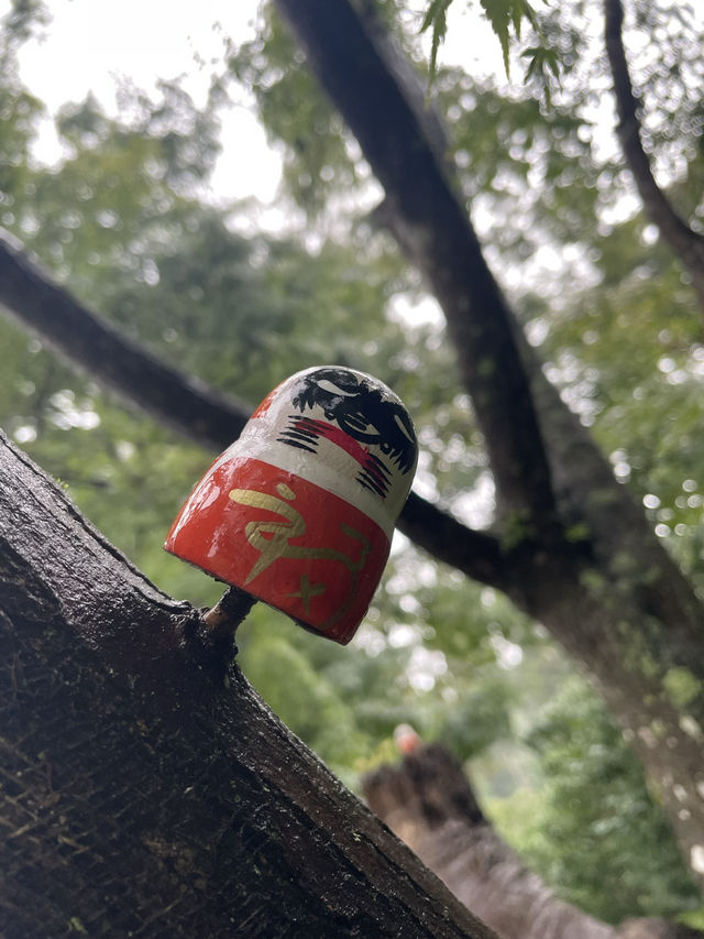 大阪屈指の映えスポット寺 勝尾寺のダルマ