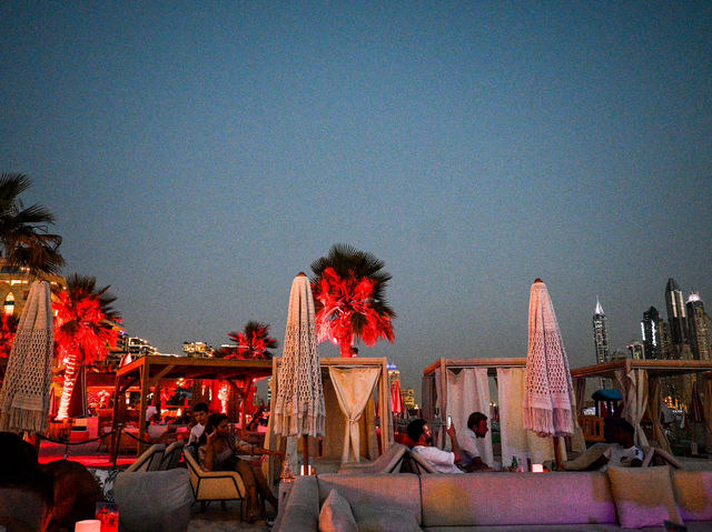 Dining at Wane Palm in Dubai