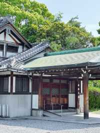 ✈️日本大阪豐國神社絕美純白蕾絲繡花御守🤎