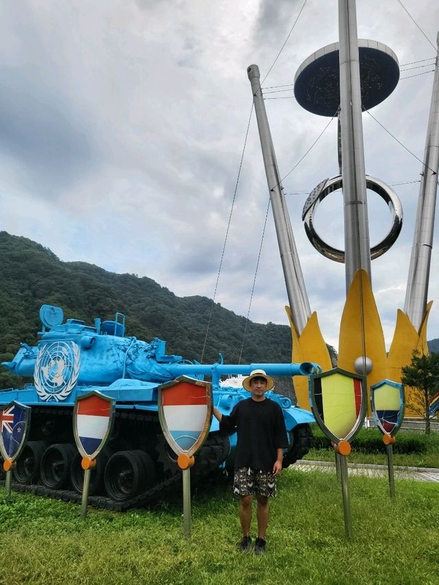 실제 무기를 평화의 공원으로 재탄생시킨 화천여행지