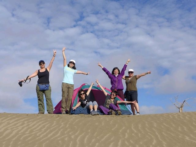 Desert Pit Stop: Fun and Adventure in the Taklamakan Desert