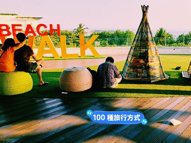 【巴釐島】庫塔區最大商場Beachwalk Shopping Center頂樓觀景平台，休息拍照📸打卡必去景點！