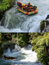 🇳🇿 Rafting at Tutea Falls 📍 Rotorua