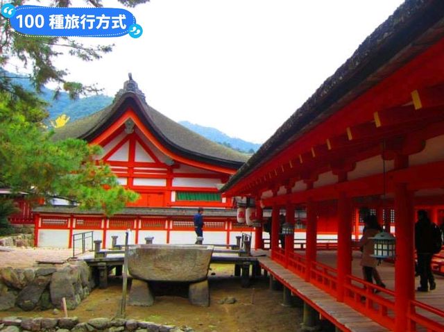 日本三景-宮島的漫山楓紅與海上鳥居