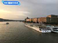 爛漫指數破表，多瑙河畔的夕陽：塞切尼鐵橋