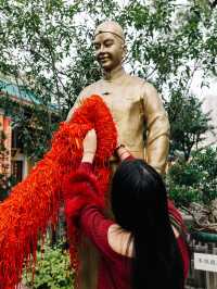 มูจนได้แฟนที่วัดด้ายแดงฮ่องกง วัดหวังต้าเซียน❤️🇭🇰