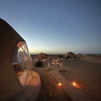 撒哈拉沙漠中的星空camping⛺️✨ 