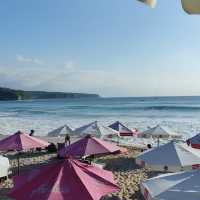Enjoying Dreamland Beach