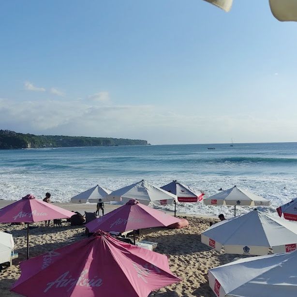 Enjoying Dreamland Beach