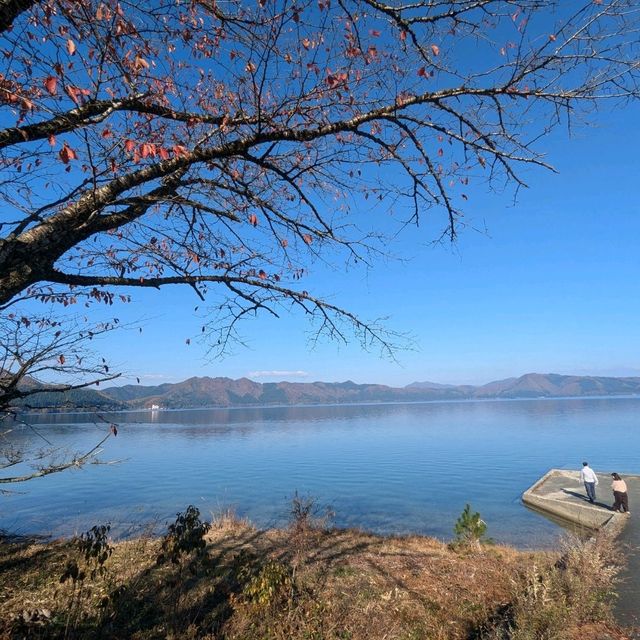 秋田縣能量景點，日本最深的湖泊：田澤湖