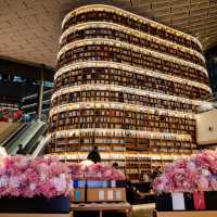 Starfield Library｜首爾最美圖書館，藝術完美融合 