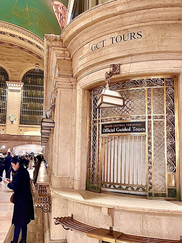 [紐約旅遊］Grand Central Terminal-紐約最美車站🏛️