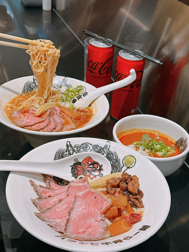 🐮日本過江龍出色牛骨辣麻湯底拉麵😍｜鬼金棒牛骨辣麻拉麵 (銅鑼灣)