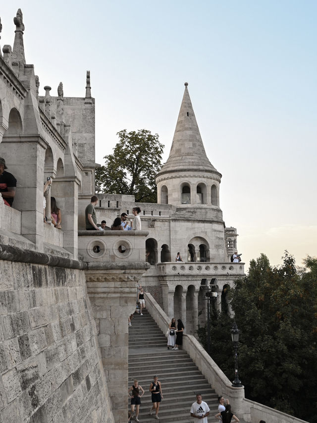 【ブダペスト】Fisherman's Bastion（漁夫の砦）