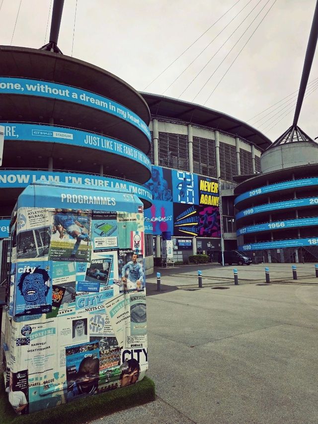 มาเยือนหน้าสนามกับ สโมสร Man City ⛵️
