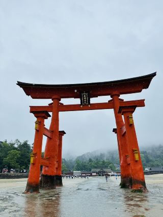 Japan Hiroshima - Itsukushima Shrine: A World Cultural Heritage Site, a must-visit sacred place full of spiritual energy.