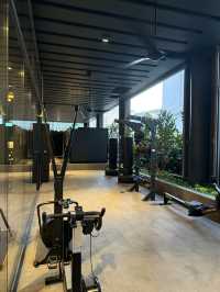 Pool and gym at the Pullman Hillstreet Singapore