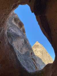 A monastery carved in the rock 