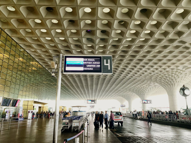 An Artistic Arrival at Mumbai’s Gateway ✈️