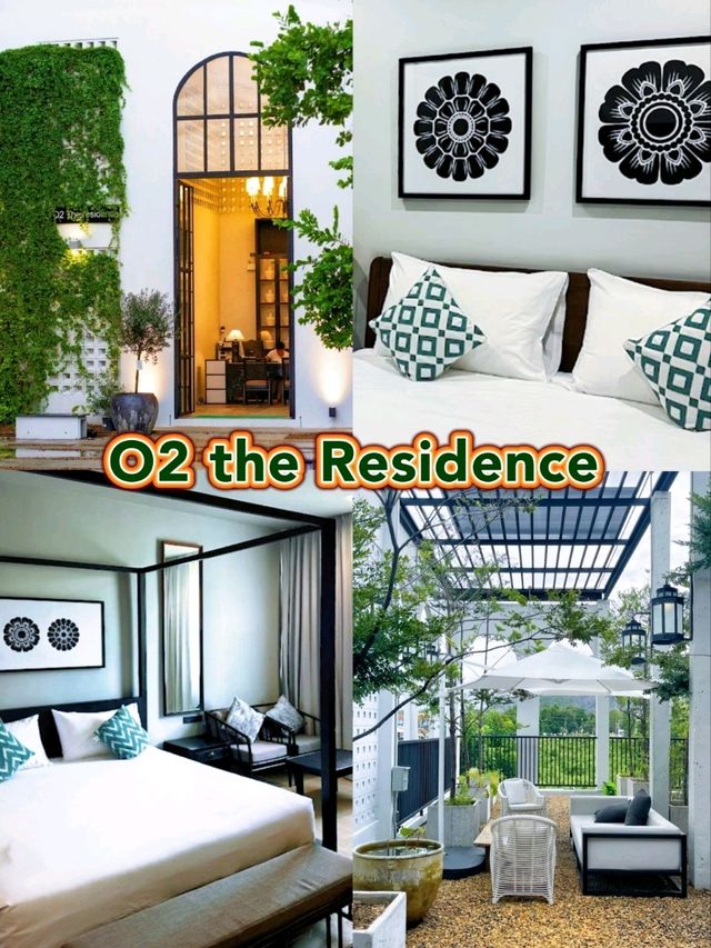 O2 The Residence Kanchanaburi, a boutique hotel offers great accommodation and nice Thai food.