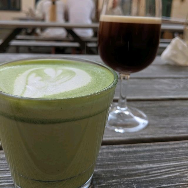 Impressive cafe