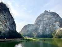 อุทยานหินเขางู ราชบุรี ไม่เจองู เจอแต่ลิง