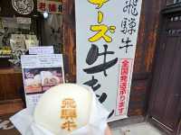 飛驒高山老街美食吃不完