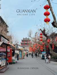 เมืองโบราณก้วนเซี่ยน Guanxian ที่ Dujiangyan