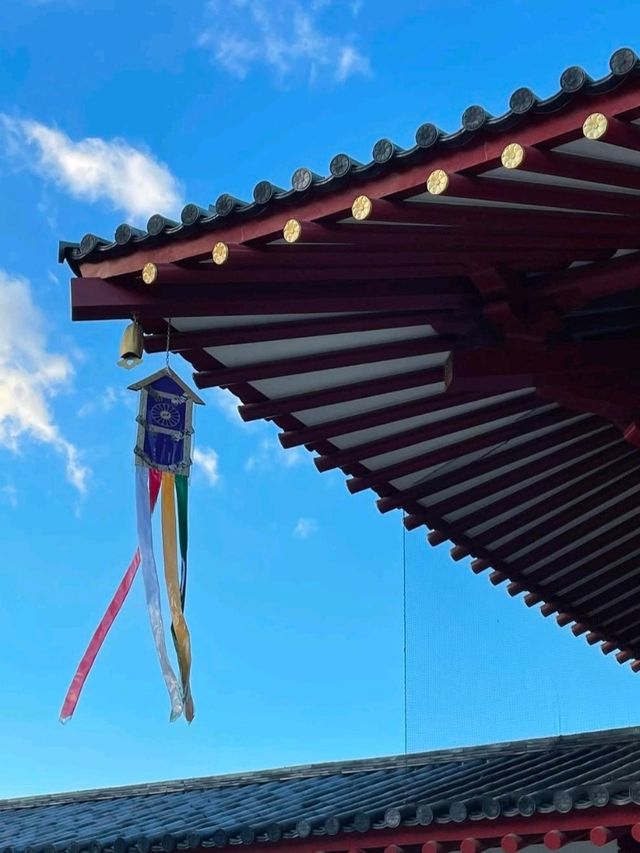 古老與現代交會的千年寺院     四天王寺