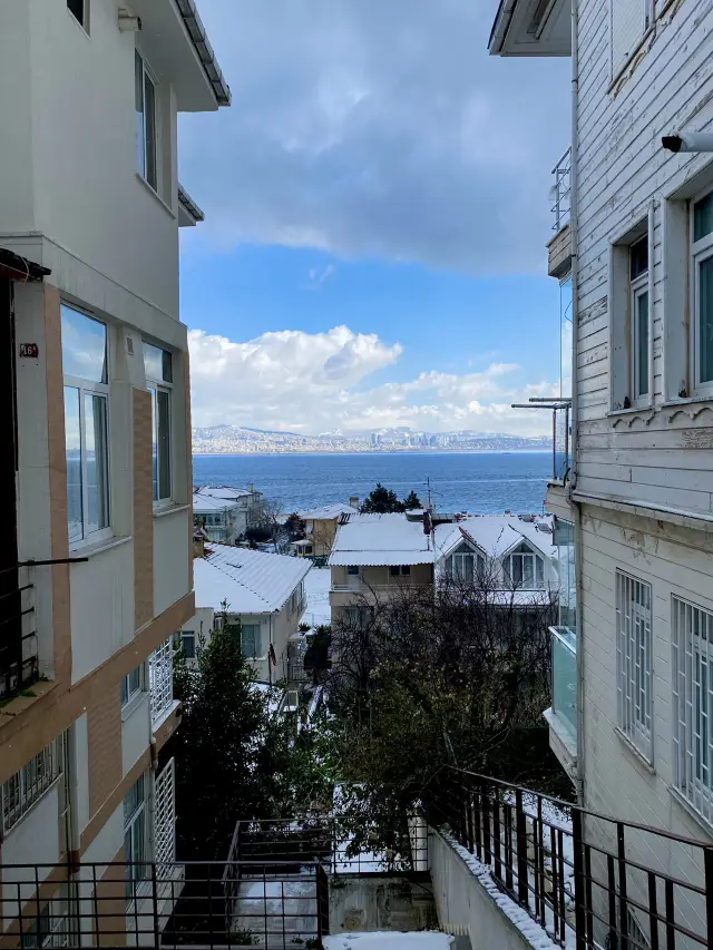 Winter Wonderland at Princes' Islands, Istanbul!