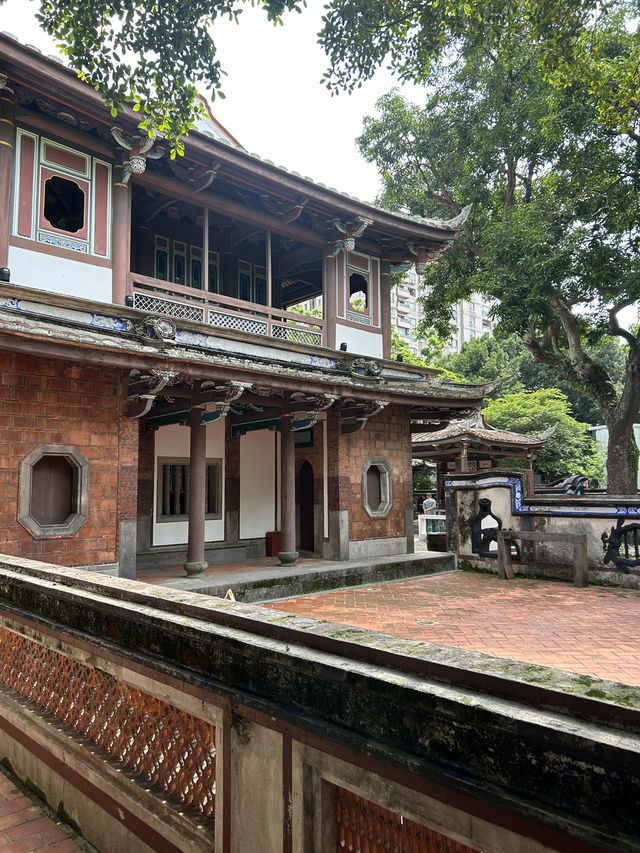 板橋林本源邸是炎炎夏季最喜歡的地方