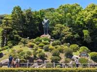 【鹿児島】西郷隆盛の像と愛犬の置物を撮影！