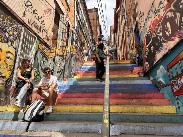 【Valparaíso】坂の街に、色と物語があふれていた。