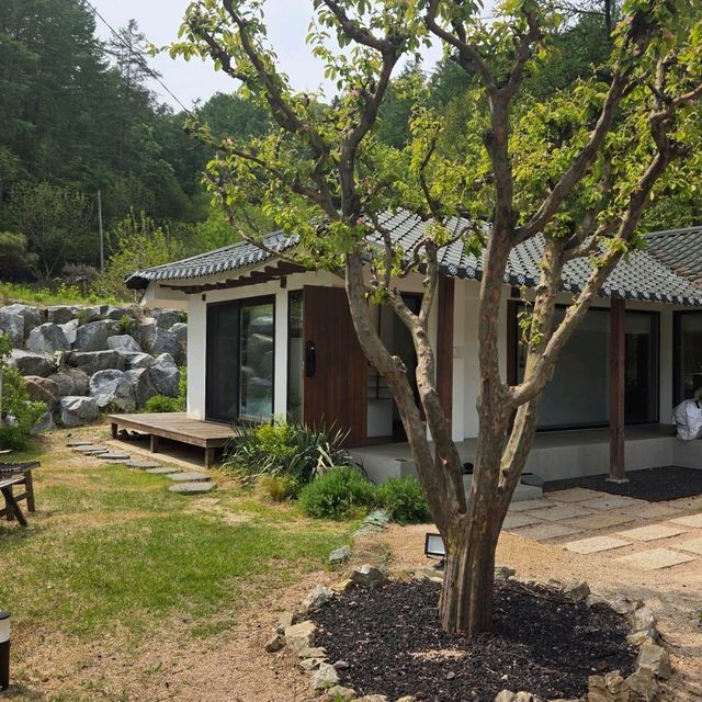 경기도 양평 감성 한옥 독채 숙소 '산온'
