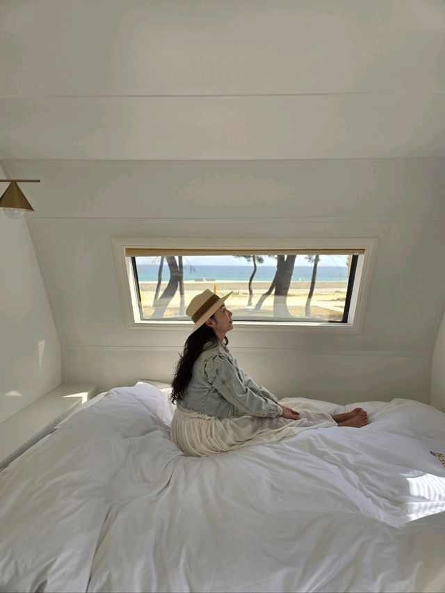 울진 동해바다뷰가 멋진 낭만 감성 카라반🩵