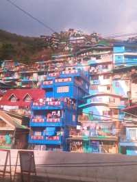 colorful house at Baguio Philippines