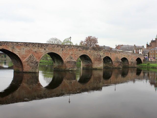 Whispers of Spring in Dumfries: Sakura Blooms, Riverside Serenity, and Echoes of History