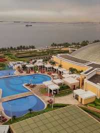 Get a lovely view of Manila Bay and get a feel for luxury from Okada Hotel