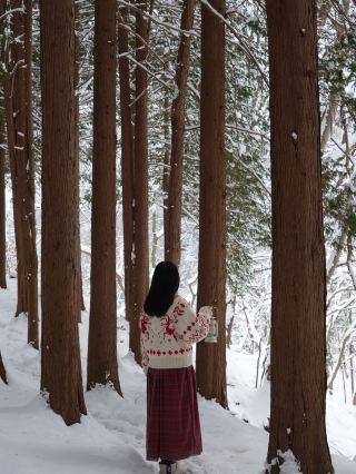 A Winter Wonderland in the Cypress Forest of Air Village 🩵