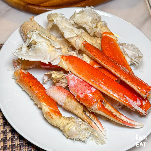บุฟเฟ่ต์ขาปูหิมะ  กุ้งเผา Seafood เพียบ!
